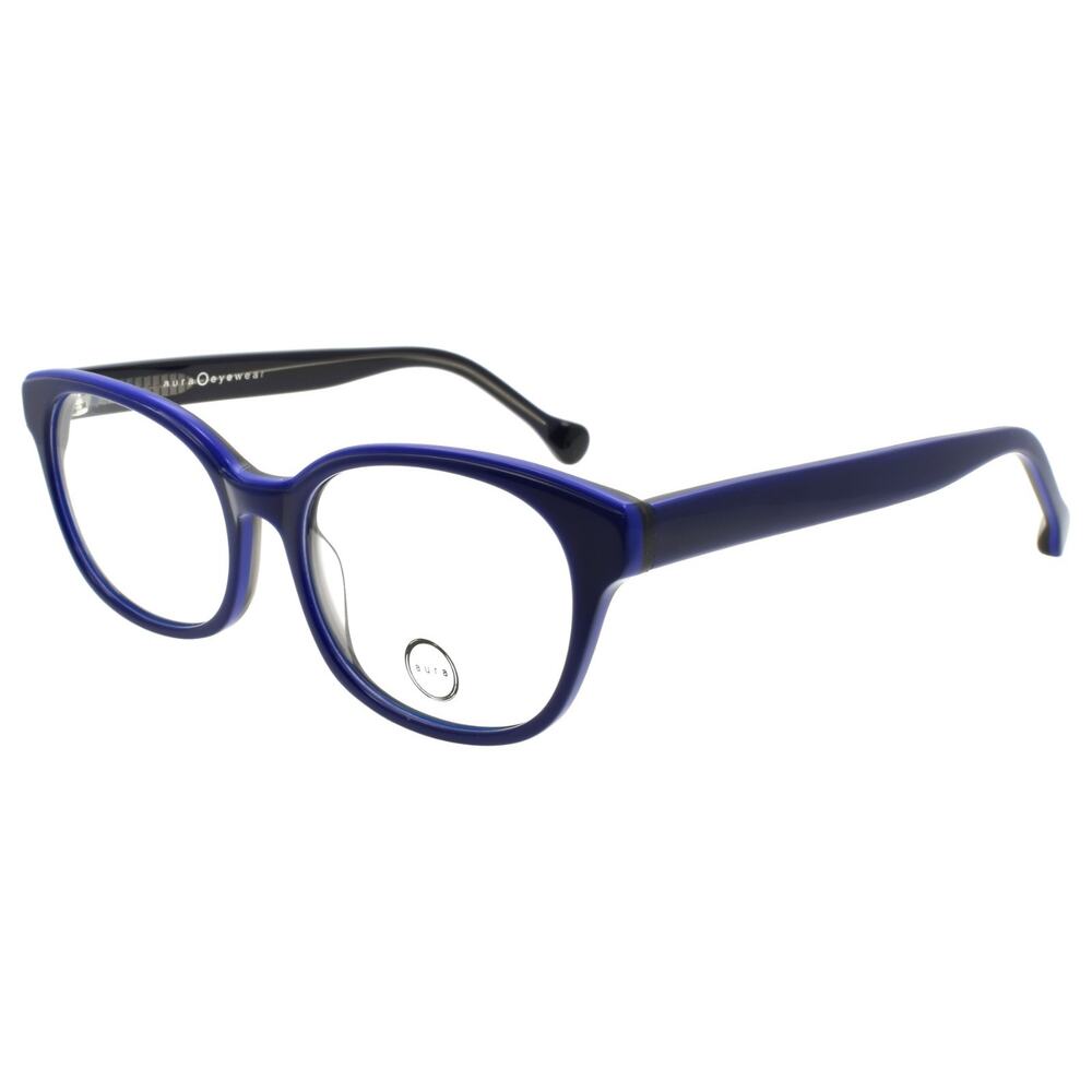 Aura Eyewear North Shore Eyeglasses Frames Acetate 53-17-140 Blue